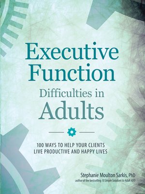 cover image of Executive Function Difficulties in Adults